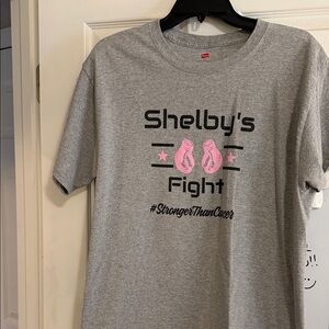 Hanes Gray Shelby's Fight Tee